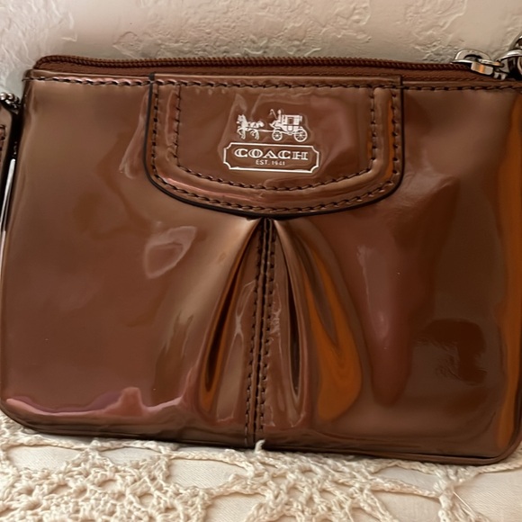 Coach Wristlet- Metallic Bronze- NWOT - Picture 11 of 14